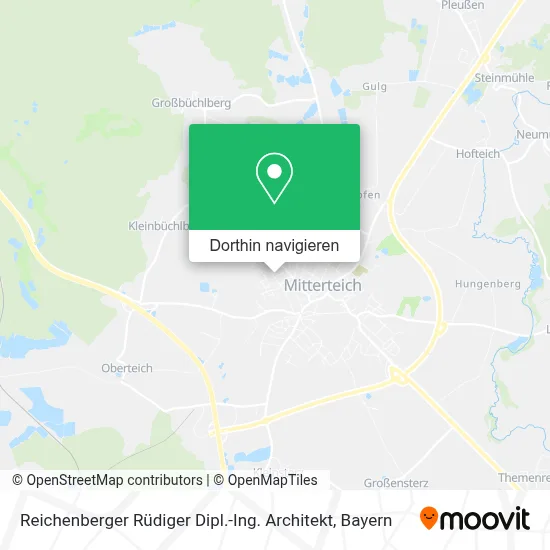 Reichenberger Rüdiger Dipl.-Ing. Architekt Karte