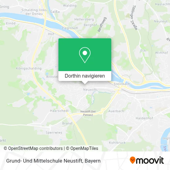 Grund- Und Mittelschule Neustift Karte