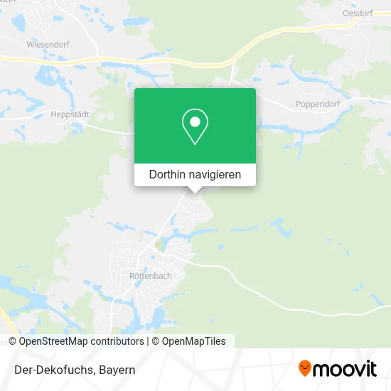 Der-Dekofuchs Karte