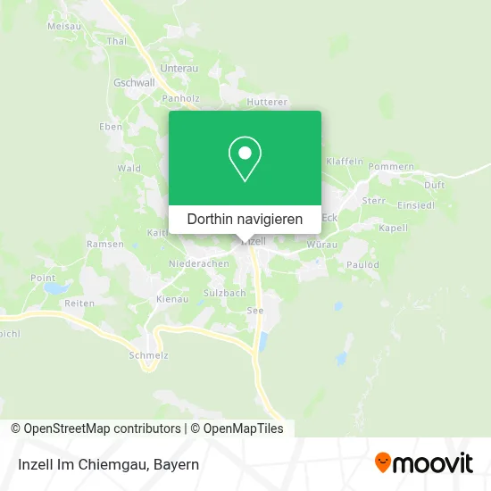 Inzell Im Chiemgau Karte