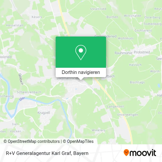 R+V Generalagentur Karl Graf Karte