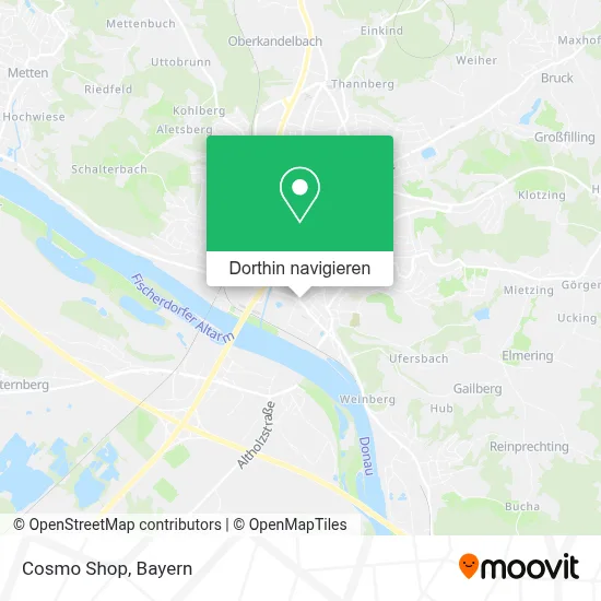 Cosmo Shop Karte