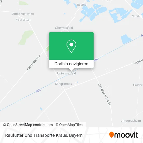 Raufutter Und Transporte Kraus Karte