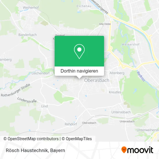 Rösch Haustechnik Karte