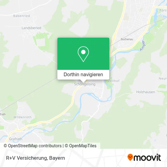 R+V Versicherung Karte