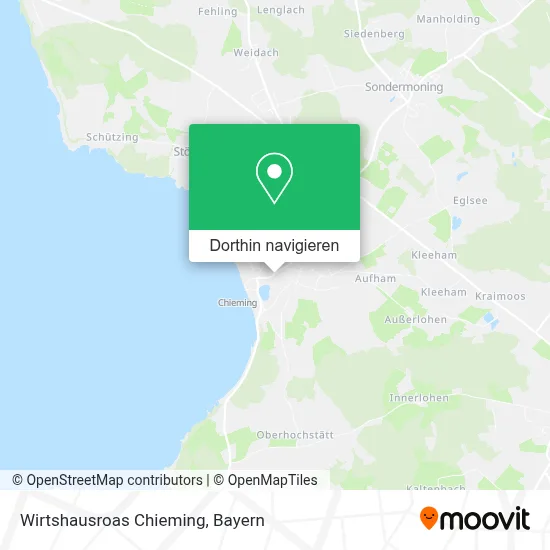 Wirtshausroas Chieming Karte