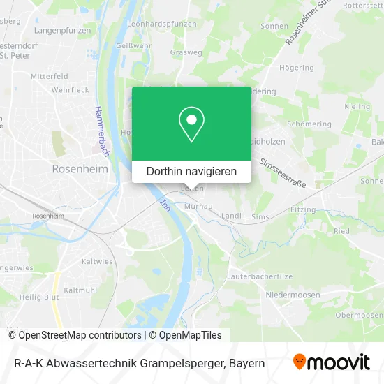 R-A-K Abwassertechnik Grampelsperger Karte