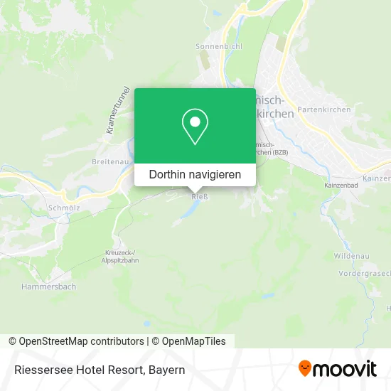 Riessersee Hotel Resort Karte