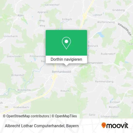 Albrecht Lothar Computerhandel Karte