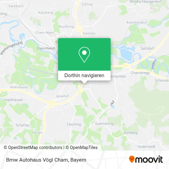 Bmw Autohaus Vögl Cham Karte