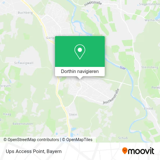 Ups Access Point Karte