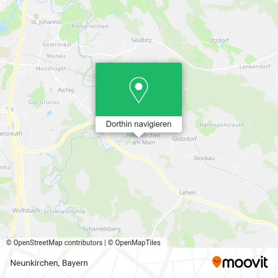 Neunkirchen Karte