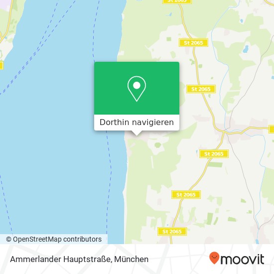 Ammerlander Hauptstraße Karte