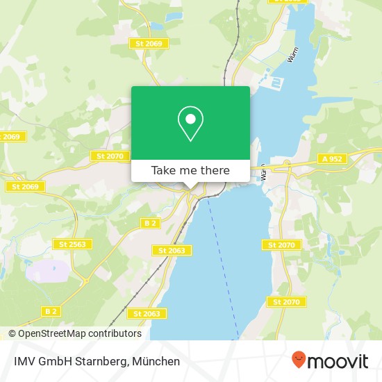 IMV GmbH Starnberg Karte