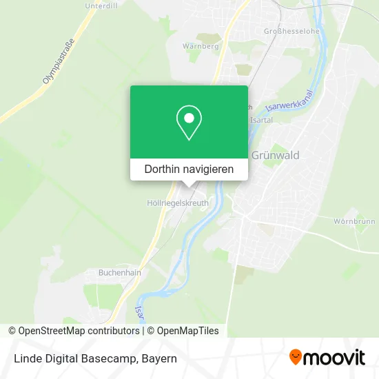 Linde Digital Basecamp Karte