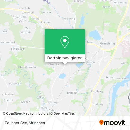 Edlinger See Karte