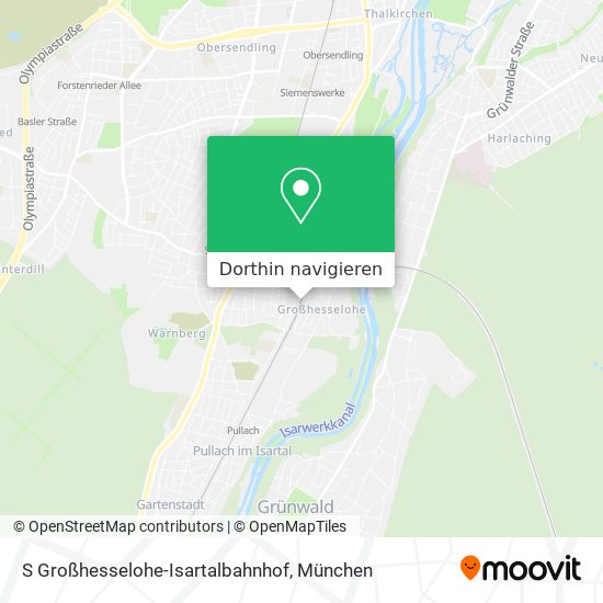 S Großhesselohe-Isartalbahnhof Karte