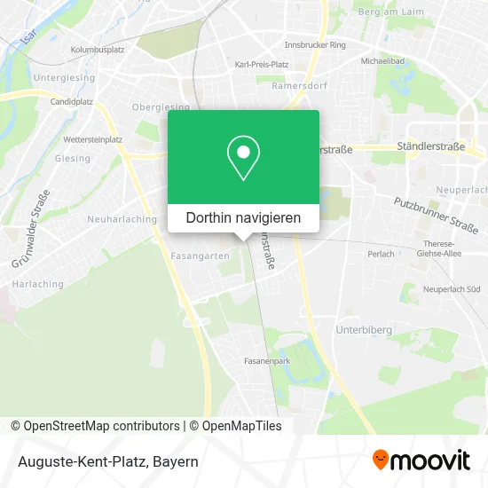 Auguste-Kent-Platz Karte