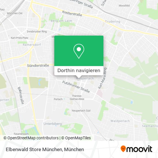 Elbenwald Store München Karte