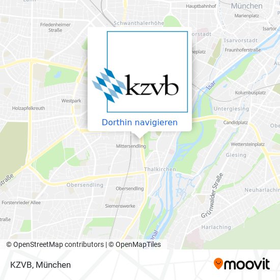 KZVB Karte