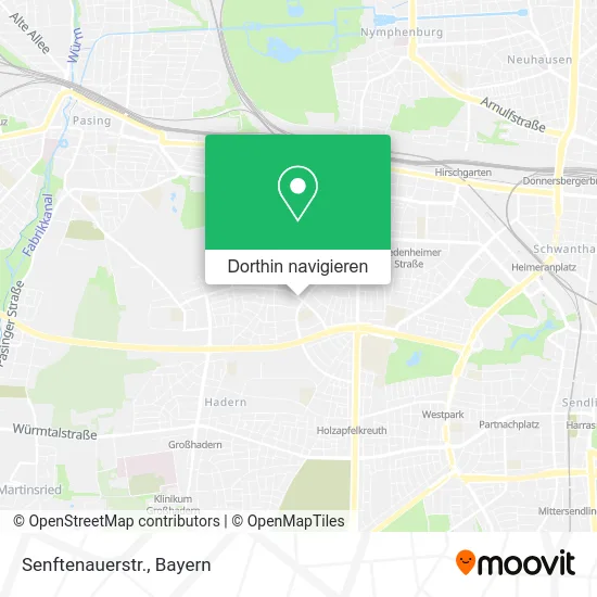 Senftenauerstr. Karte