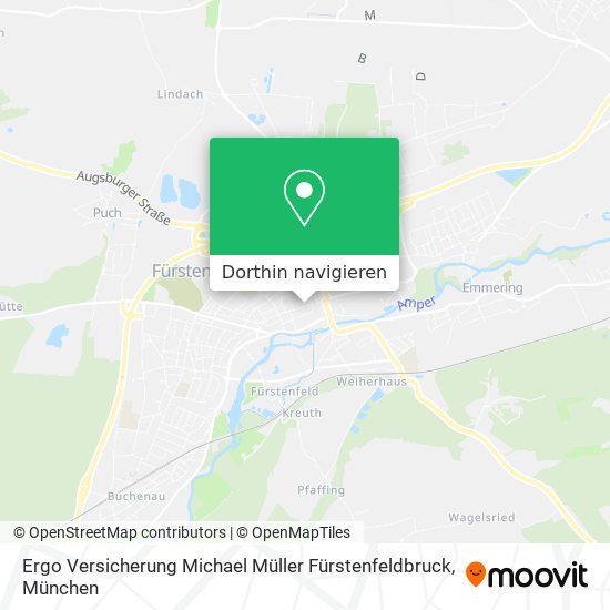 Ergo Versicherung Michael Müller Fürstenfeldbruck Karte