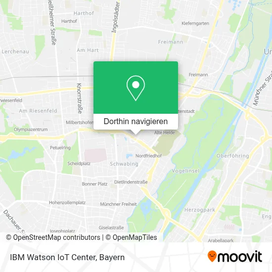 IBM Watson IoT Center Karte