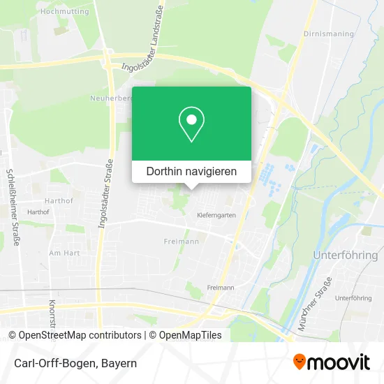 Carl-Orff-Bogen Karte