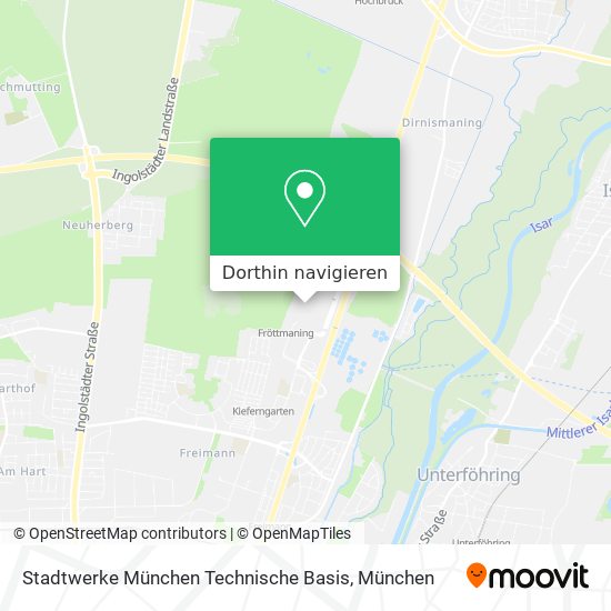 Wie komme ich zu Stadtwerke München Technische Basis in