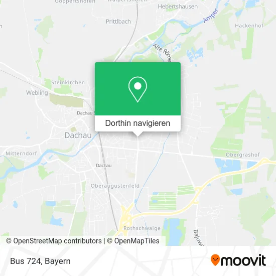 Bus 724 Karte