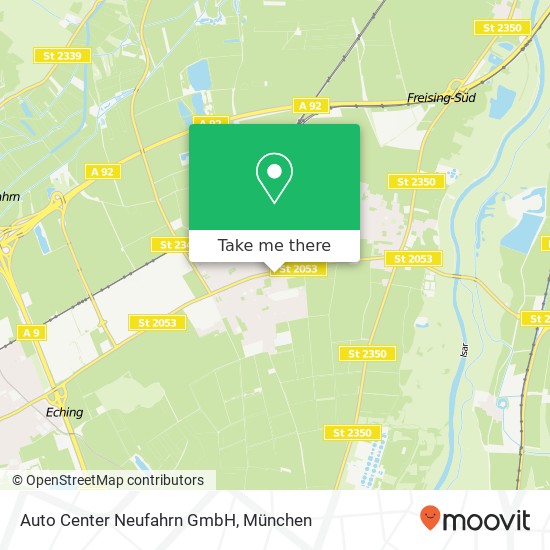 Auto Center Neufahrn GmbH Karte