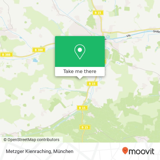 Metzger Kienraching Karte