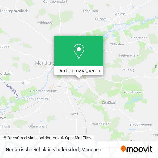 Geriatrische Rehaklinik Indersdorf Karte