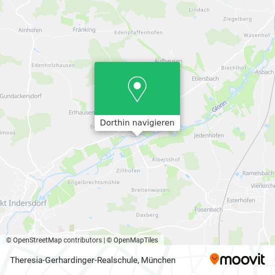 Theresia-Gerhardinger-Realschule Karte
