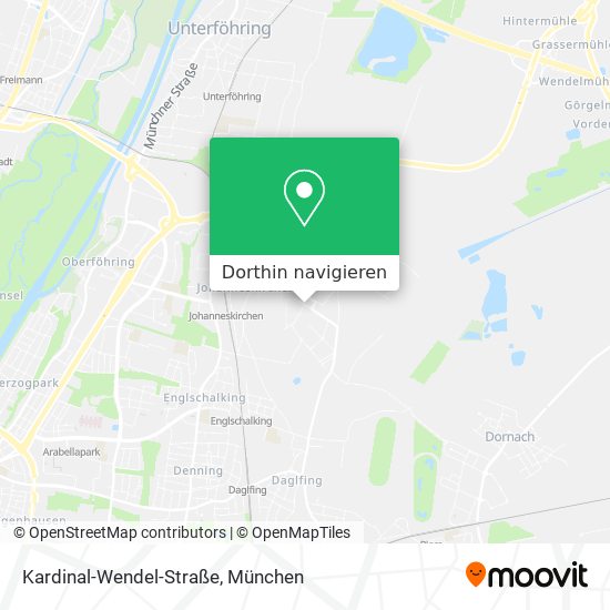 Kardinal-Wendel-Straße Karte