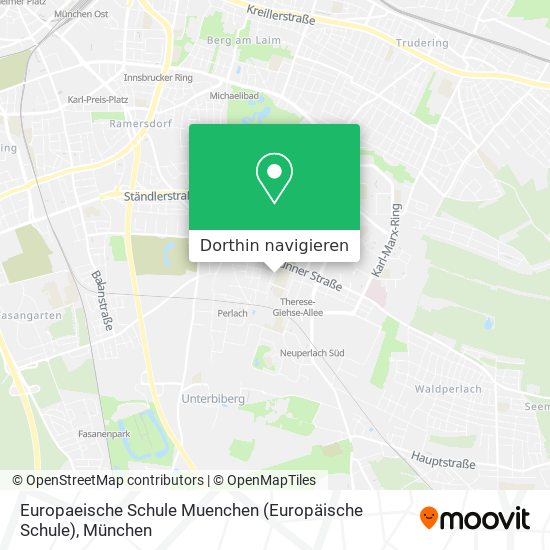 Europaeische Schule Muenchen (Europäische Schule) Karte