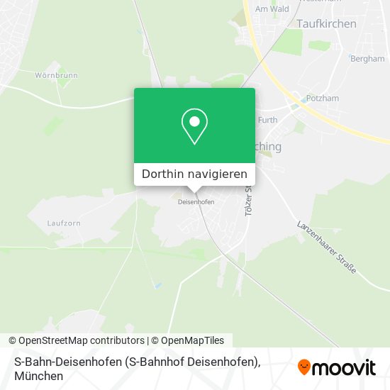 S-Bahn-Deisenhofen (S-Bahnhof Deisenhofen) Karte