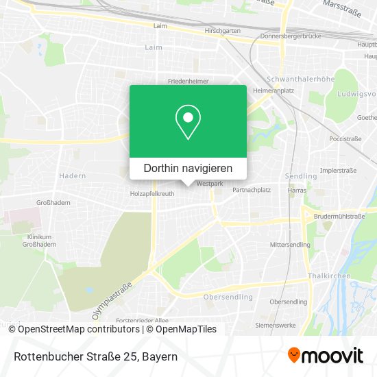 Rottenbucher Straße 25 Karte