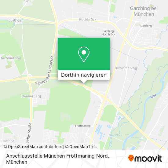 Anschlussstelle München-Fröttmaning-Nord Karte