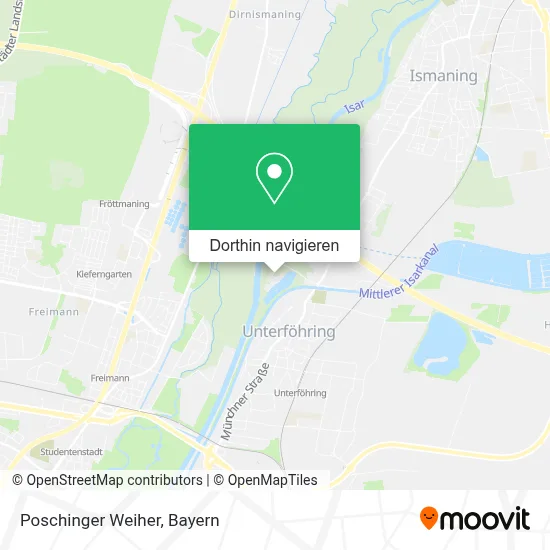 Poschinger Weiher Karte