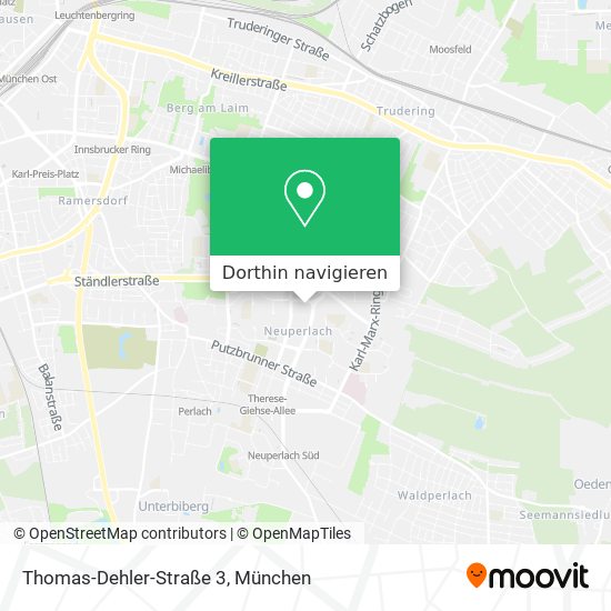 Thomas-Dehler-Straße 3 Karte