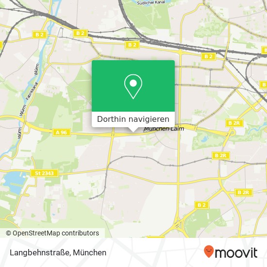 Langbehnstraße Karte