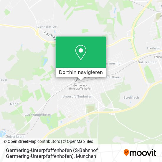 Germering-Unterpfaffenhofen (S-Bahnhof Germering-Unterpfaffenhofen) Karte