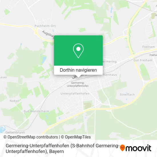 Germering-Unterpfaffenhofen (S-Bahnhof Germering-Unterpfaffenhofen) Karte