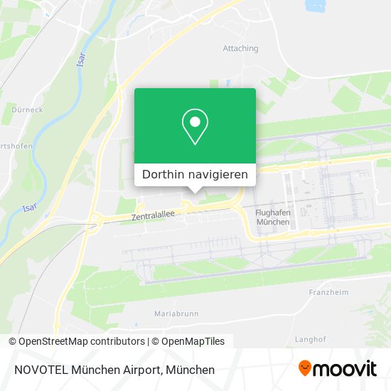 Wie komme ich zu Novotel München Airport in Flughafen mit