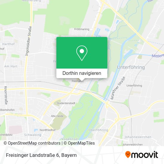 Freisinger Landstraße 6 Karte