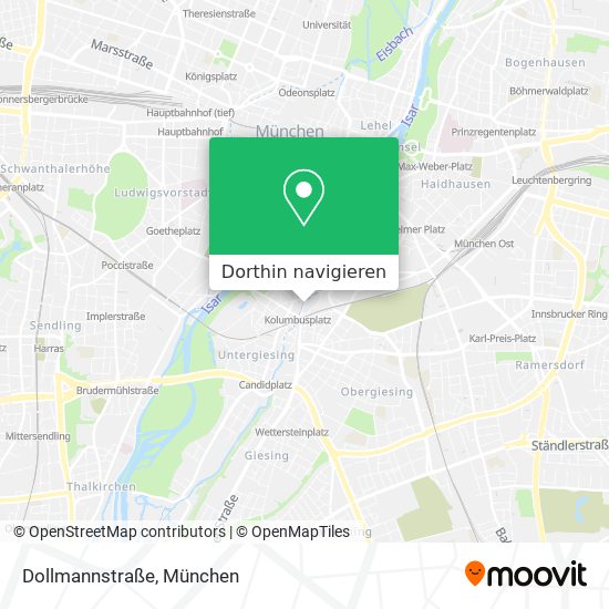 Dollmannstraße Karte