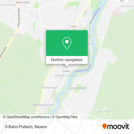S-Bahn-Pullach Karte