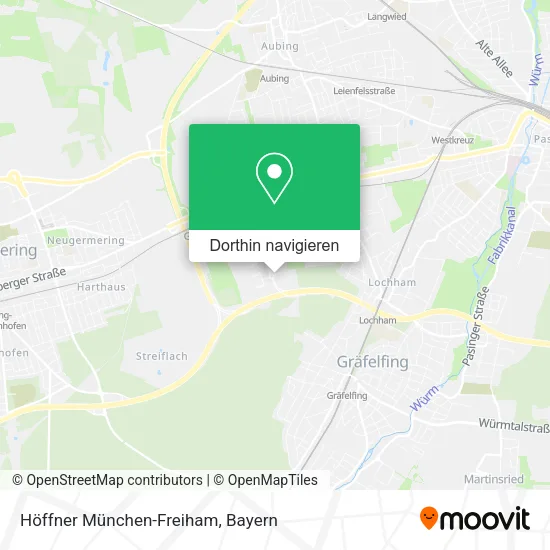Höffner München-Freiham Karte
