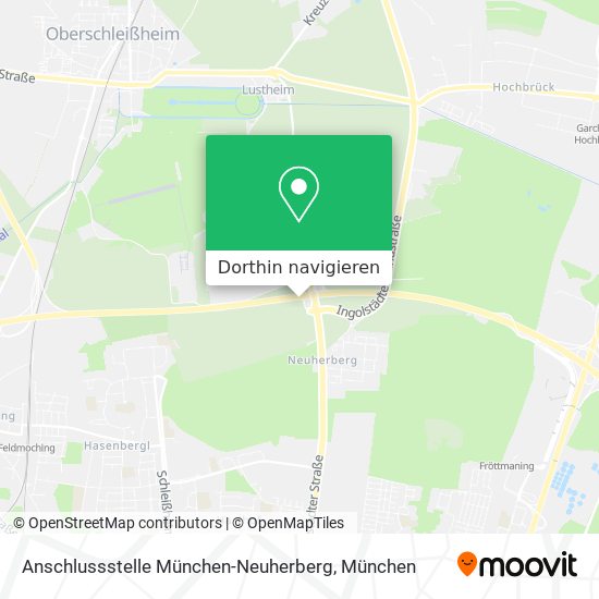 Anschlussstelle München-Neuherberg Karte
